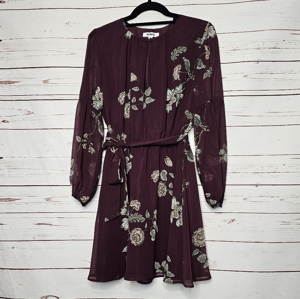 BB Dakota La Vie en Rose Floral Mini Dress